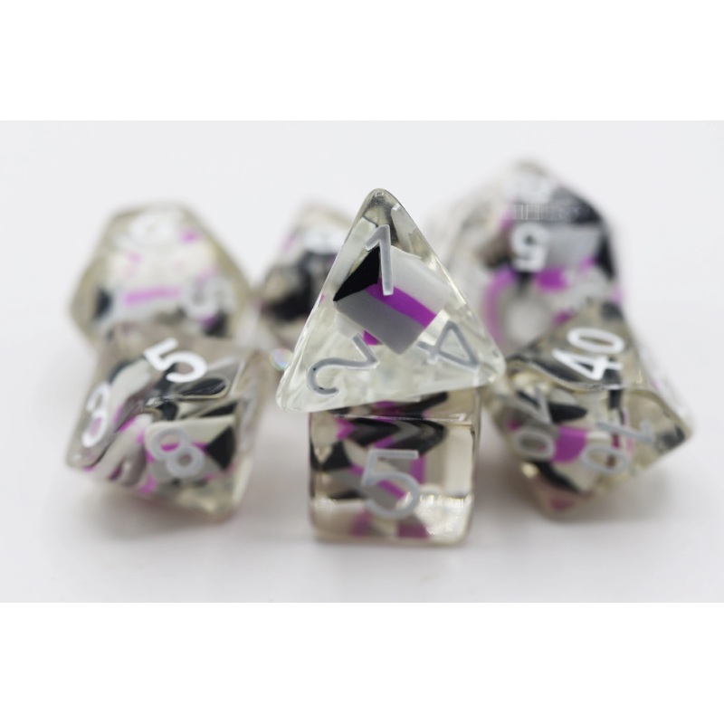 DEMISEXUAL RESIN DICE SET