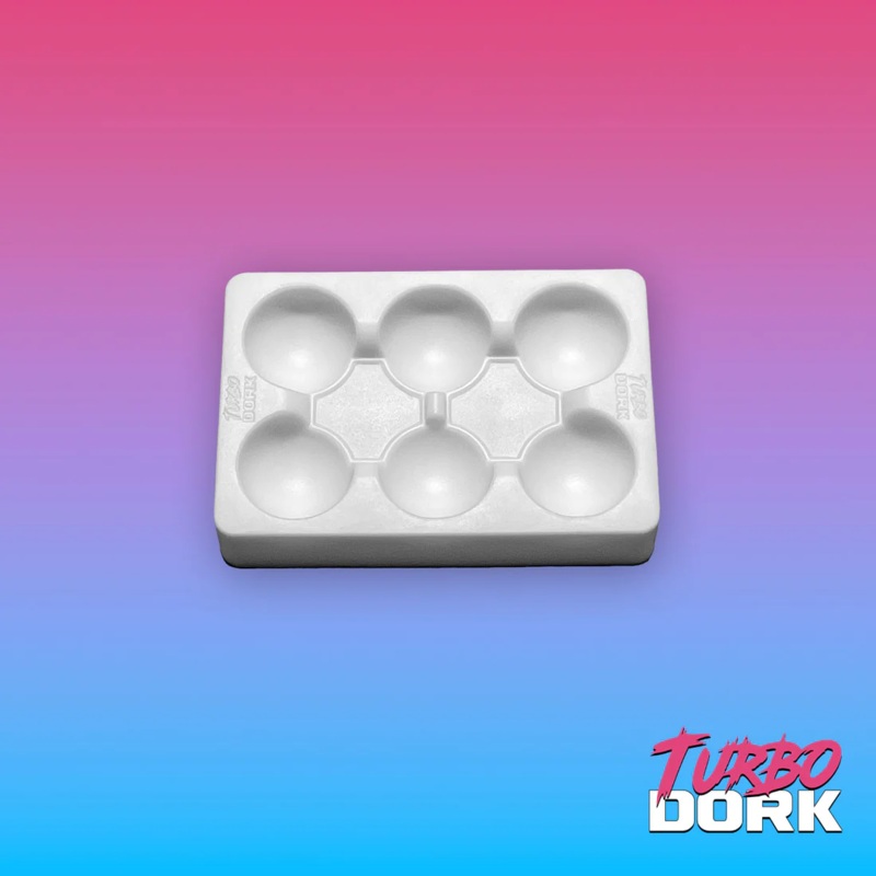 TURBO DORK SMALL PALETTE WHITE