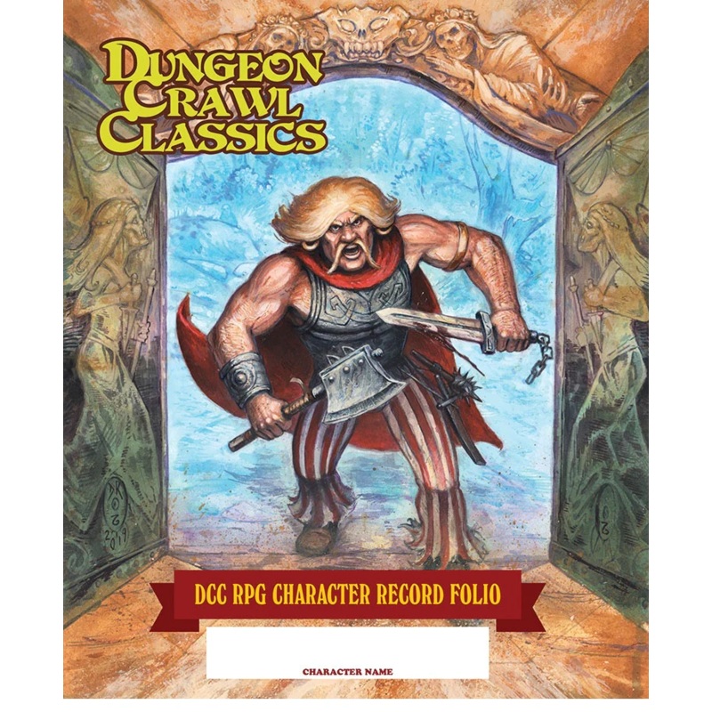 DUNGEON CRAWL CLASSICS CHARACTER RECORD FOLIO