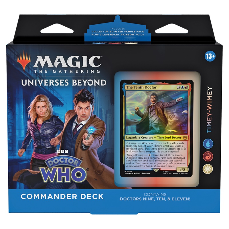 TIMEY-WIMEY COMMANDER DECK UNIVERSES BEYOND DOCTOR WHO