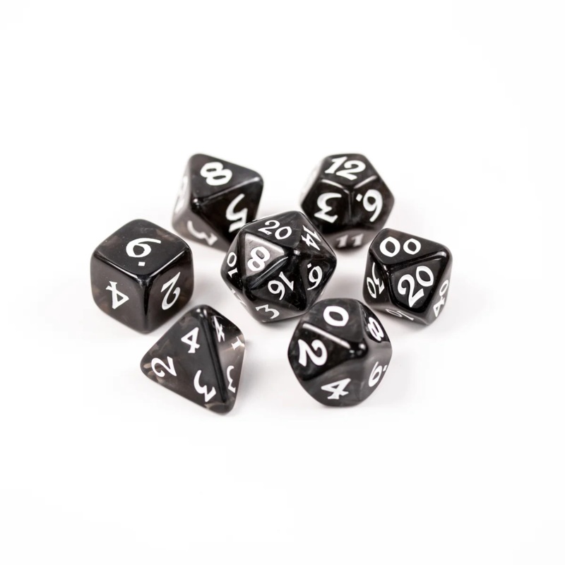 ELESSIA ESSENTIALS: BLACK DICE SET