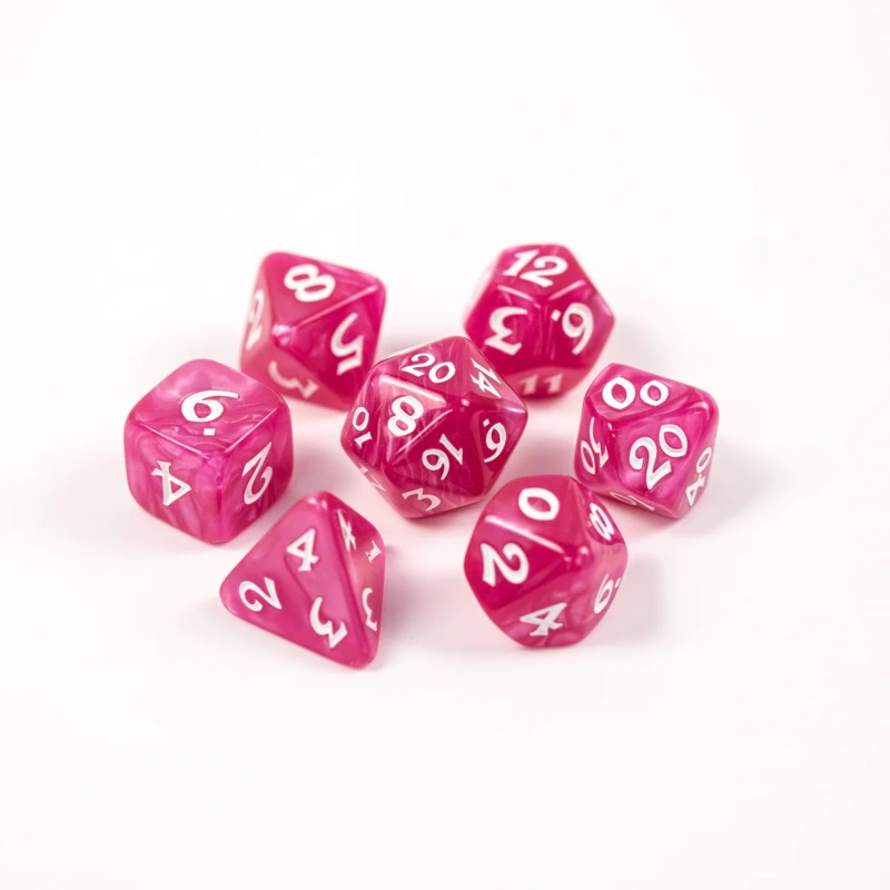 ELESSIA ESSENTIALS: PINK DICE SET