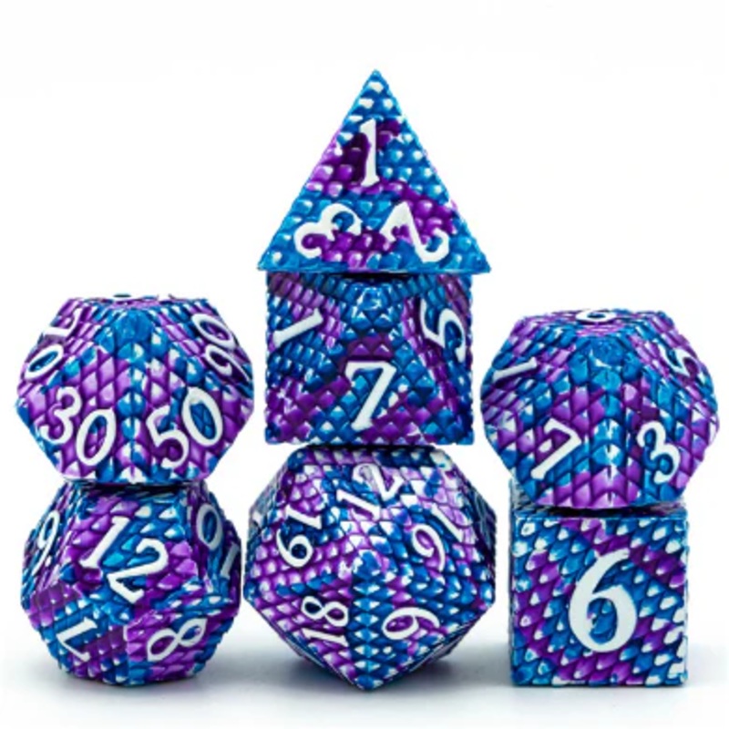 ICE DRAGON SCALE METAL RPG