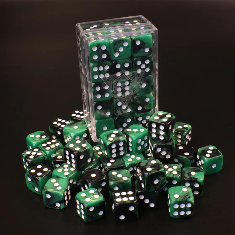 NOCTURNE & VERIDIAN D6 DICE SET