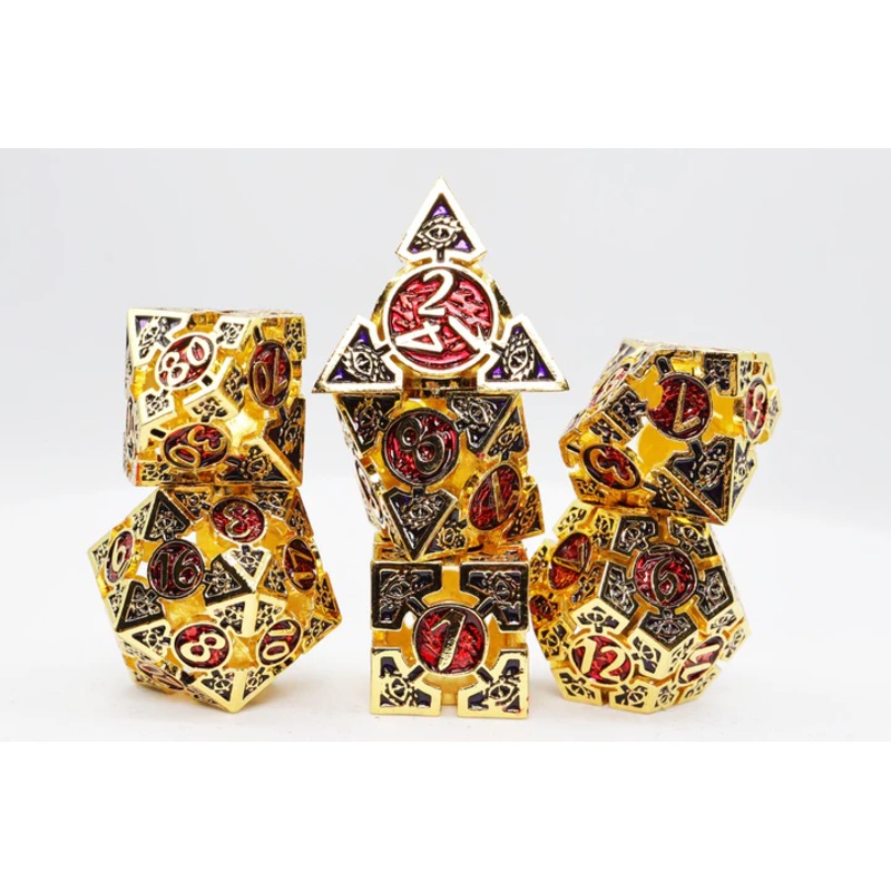 OCULUS: IMPASSIONED METAL DICE SET
