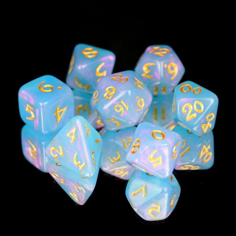 RUMARA WITH GOLD DICE SET