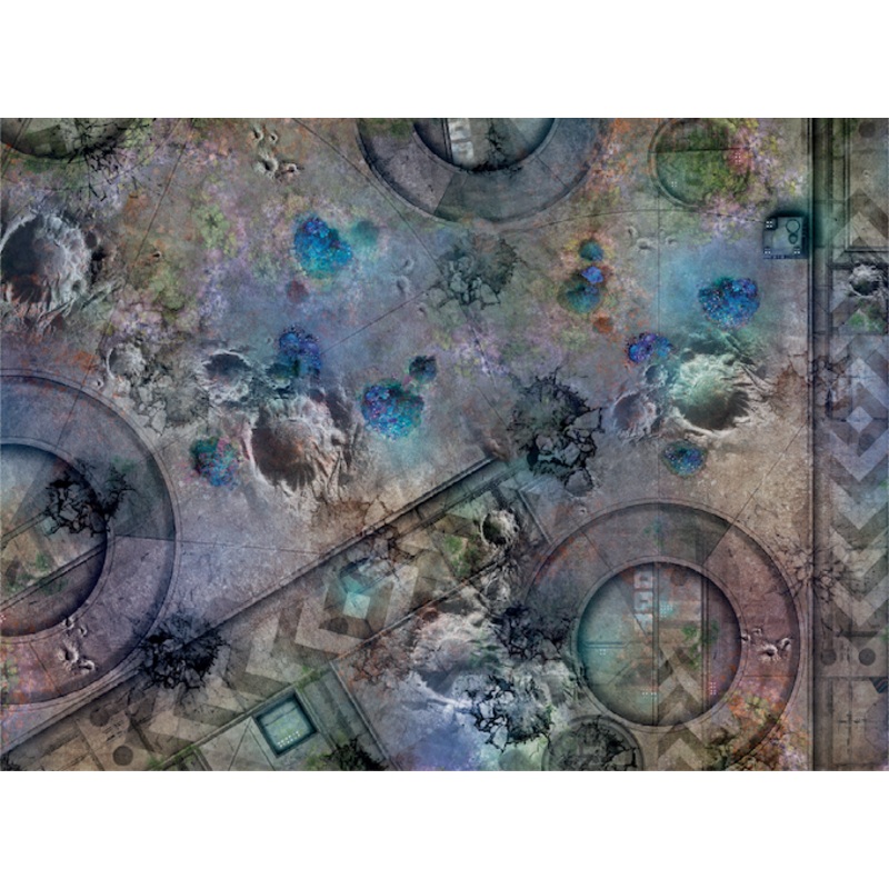3x3 MAT GRIM BATTLEFIELD