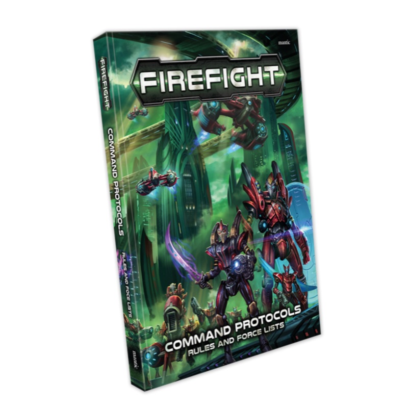 FIREFIGHT COMMAND PROTOCOLS RULEBOOK SET
