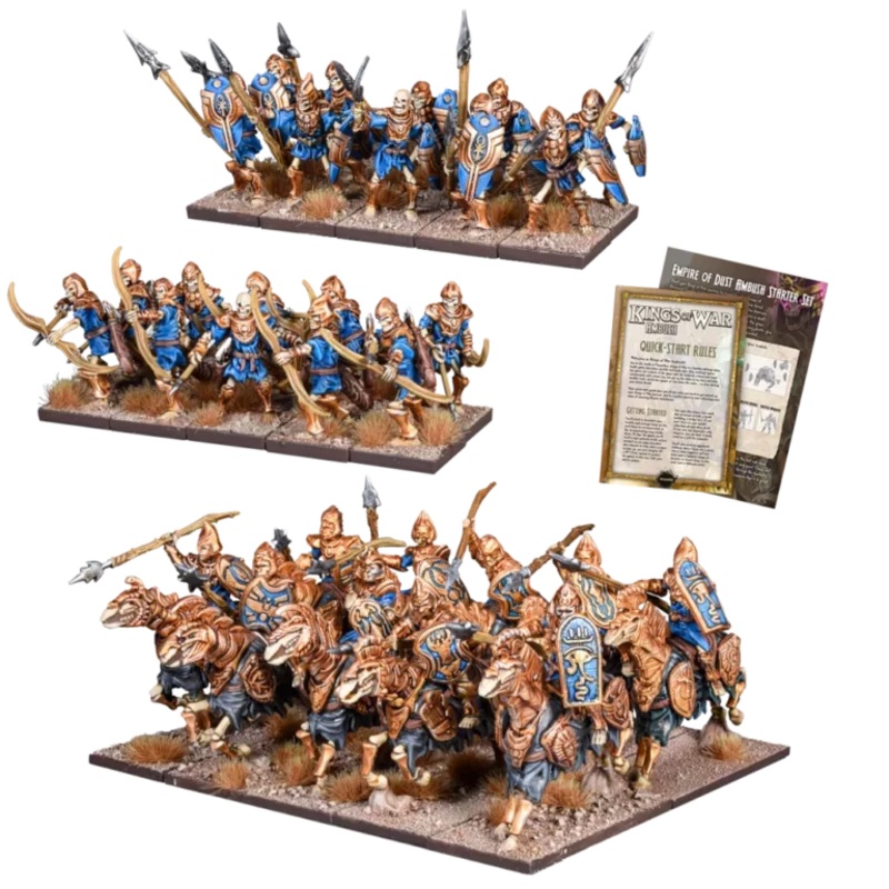 KINGS OF WAR EMPIRE OF DUST AMBUSH SET