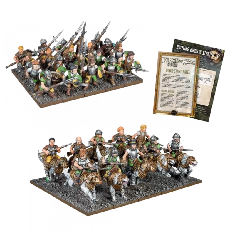 KINGS OF WAR HALFLING AMBUSH SET