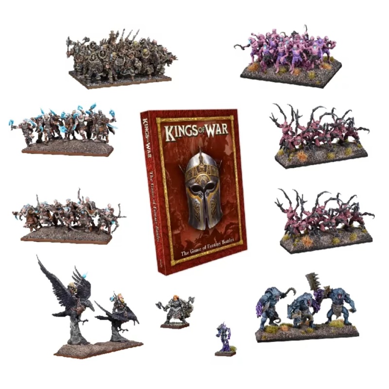 KINGS OF WAR ICE AND SHADOW S 2 PLAYER STARTER