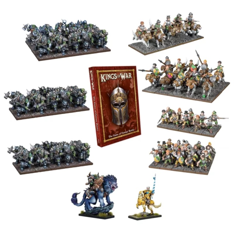 KINGS OF WAR STORM IN THE SHIRES S 2 PLAYER STARTER