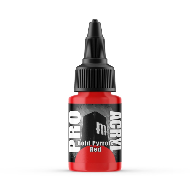 Pro Acryl Bold Pyrrole Red