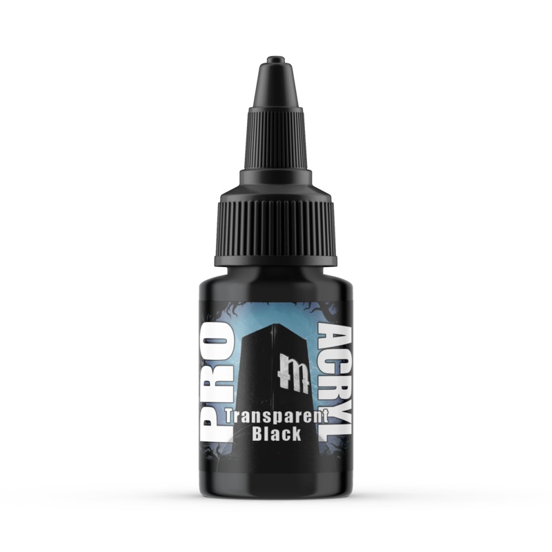 Pro Acryl Transparent Black