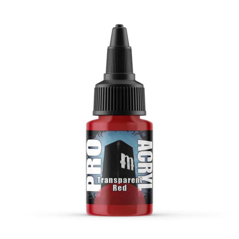 Pro Acryl Transparent Red