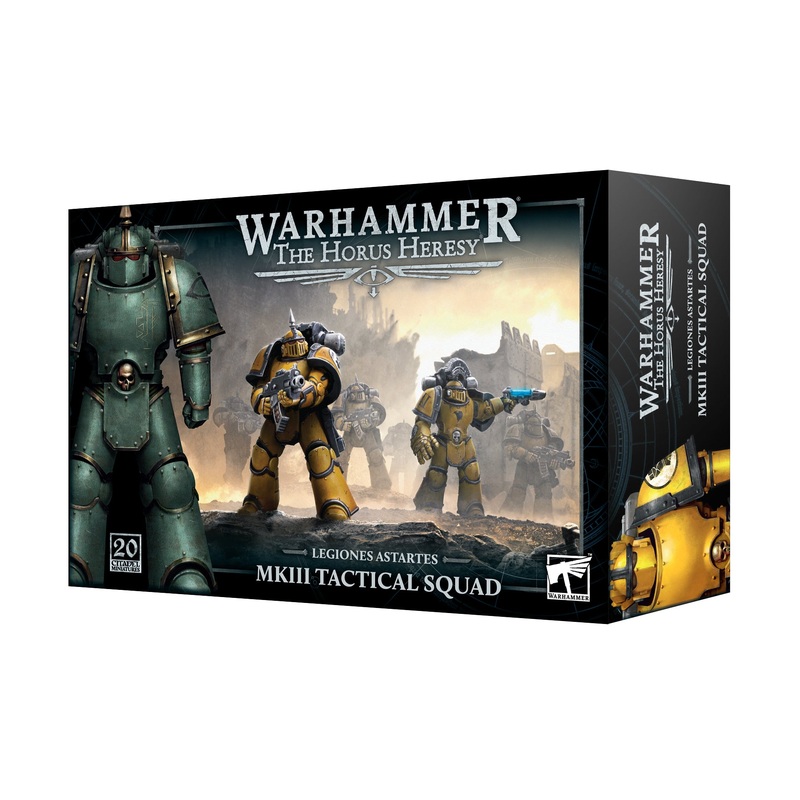 HORUS HERESY LEGIONES ASTARTES MKIII TACTICAL SQUAD