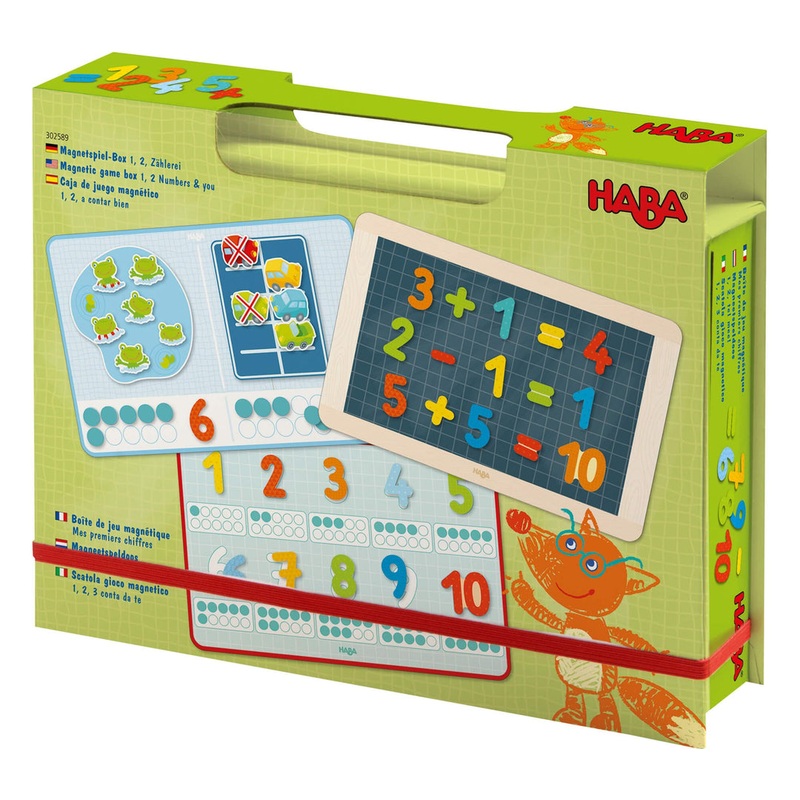MAGNET BOX 1, 2 NUMBERS & YOU