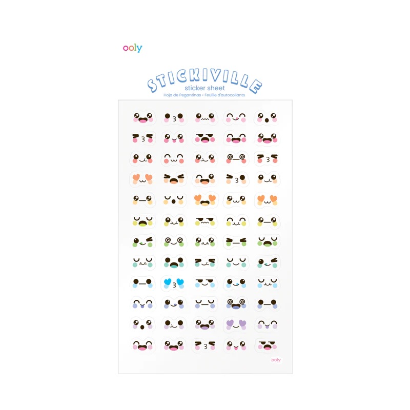 STICKIVILLE - CUTE EXPRESSIONS STICKERS