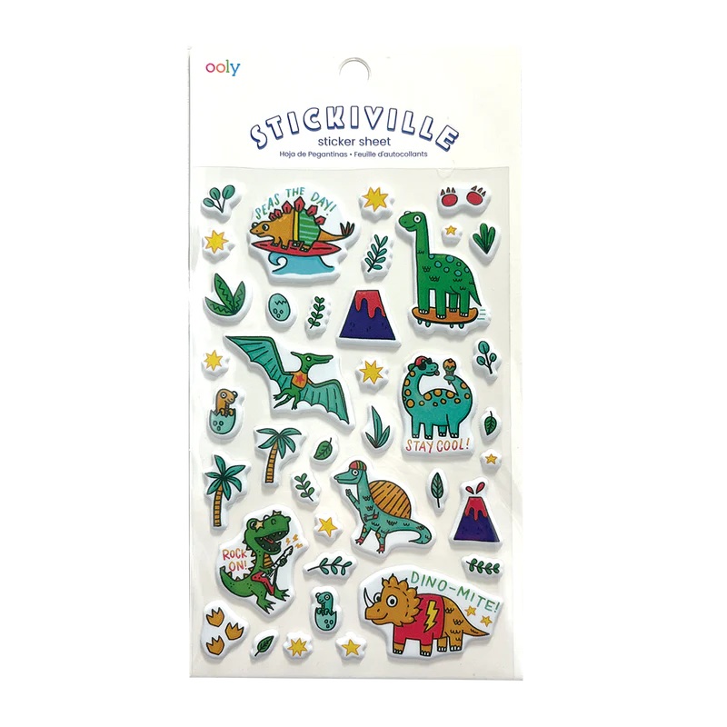 STICKIVILLE - DINO MITE! STICKERS