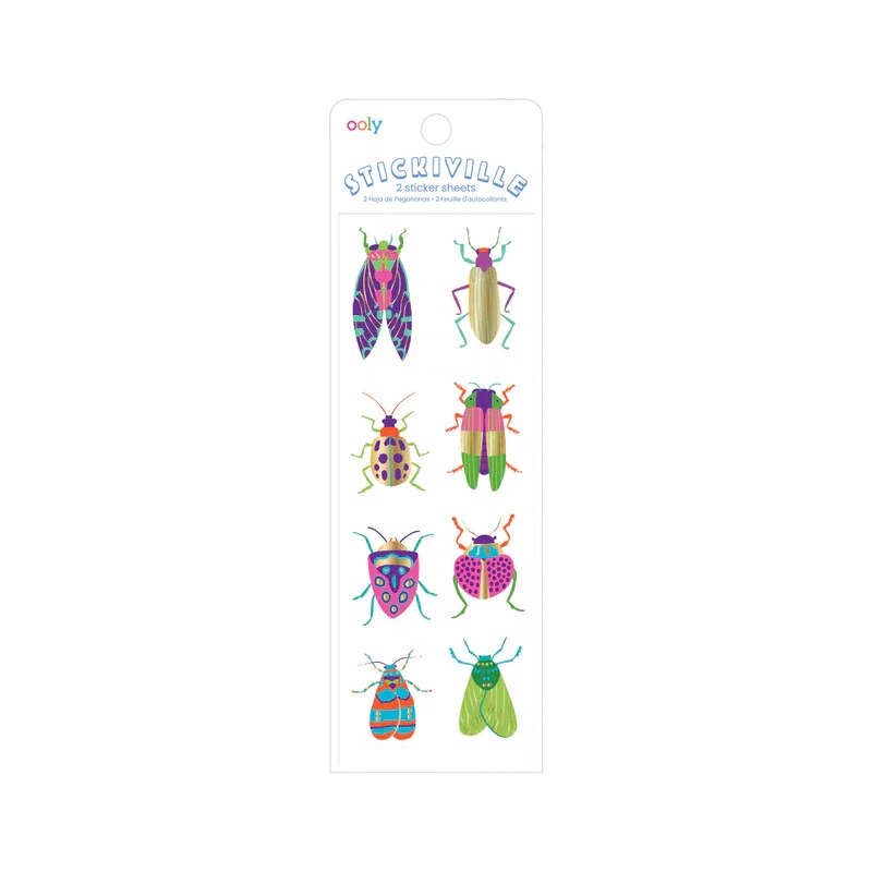 STICKIVILLE - FANCY BUGS STICKERS