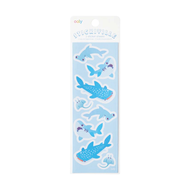 STICKIVILLE - SHARKS & RAYS STICKERS