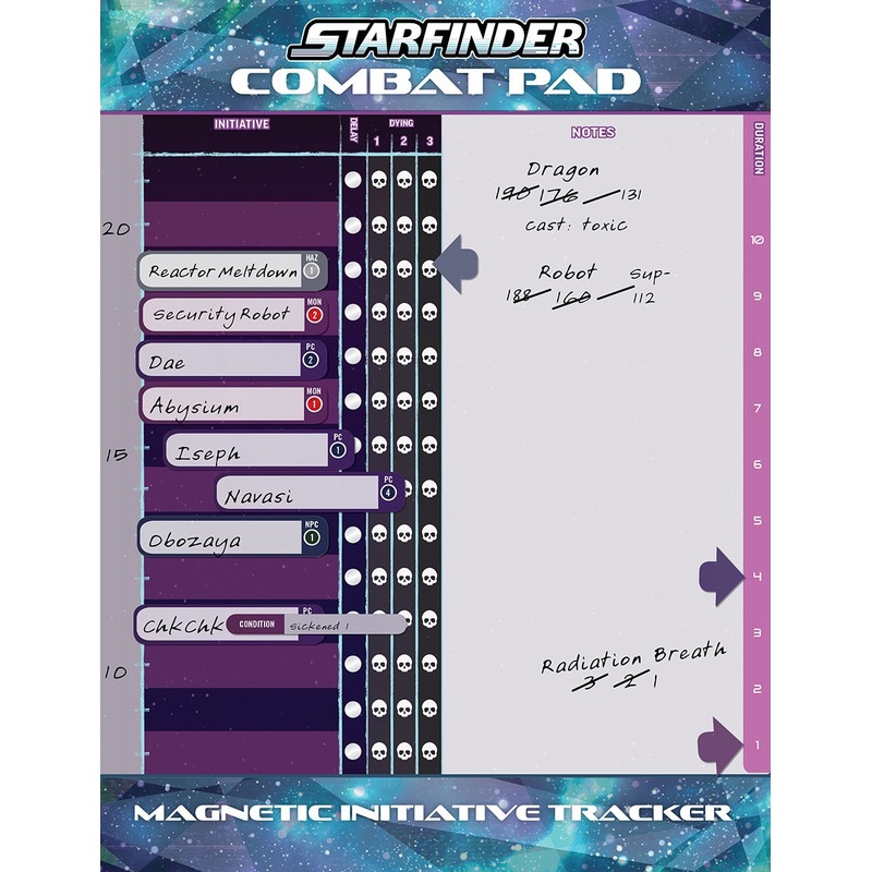 STARFINDER 2E COMBAT PAD