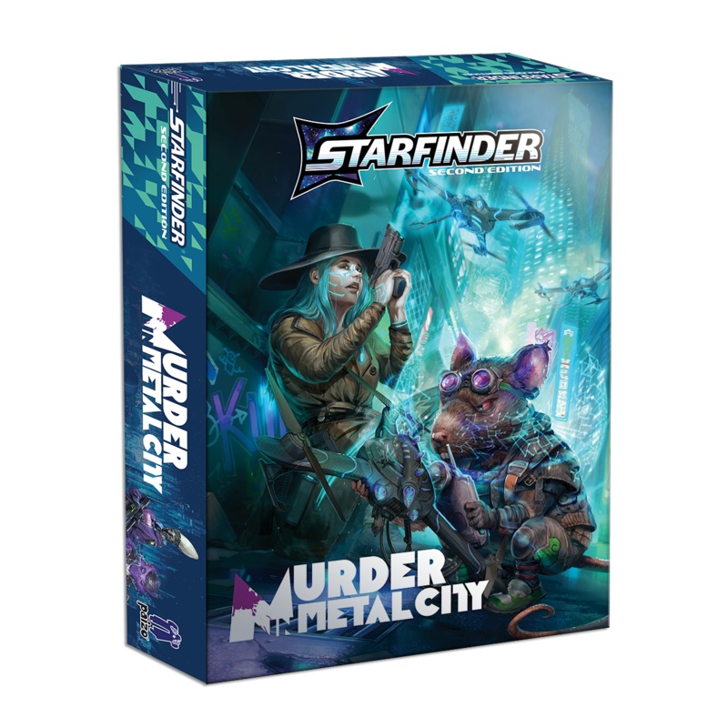STARFINDER 2E MURDER IN METAL CITY DELUXE ADVENTURE