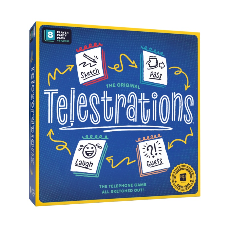 TELESTRATIONS 2E 8 PLAYER PARTY PACK
