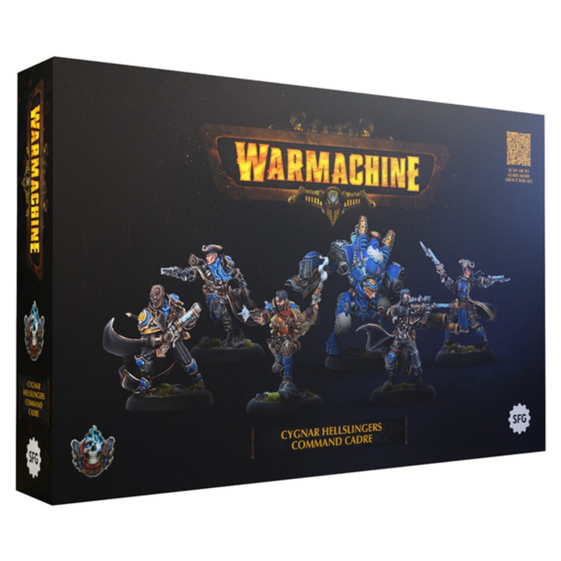WARMACHINE CYGNAR HELLSLINGERS COMMAND CADRE